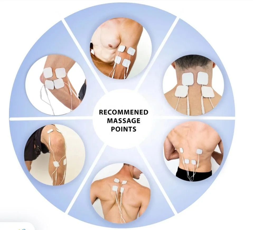 New Electronic Pulse Massager TENS EMS