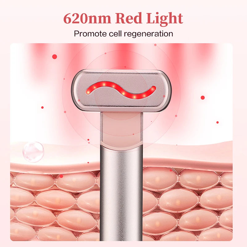 EMS Microcurrent Face Lifting Device Red Light