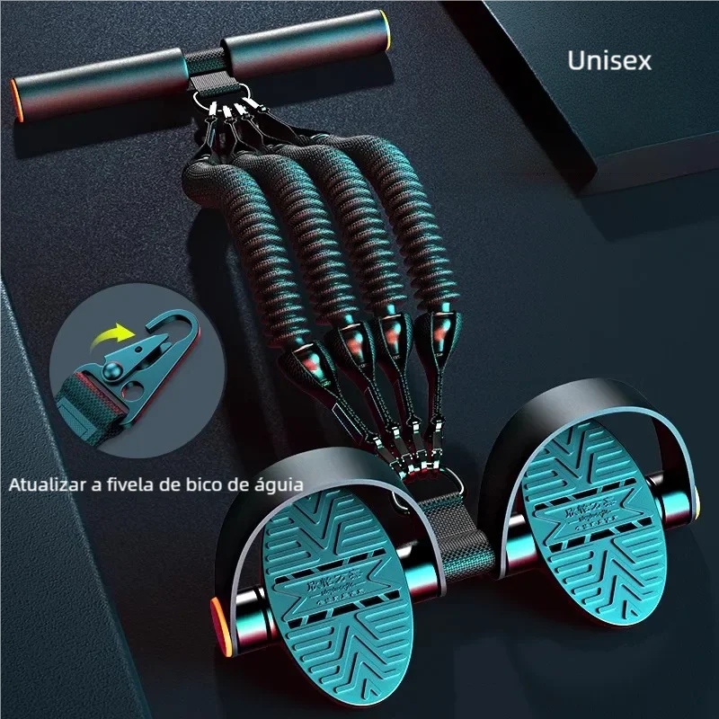 Pedal Type Tensioner Multifunctional Tension Device for men's Fitness,Back, Abdomen, and Abdominal Muscle Training, Pull Rope