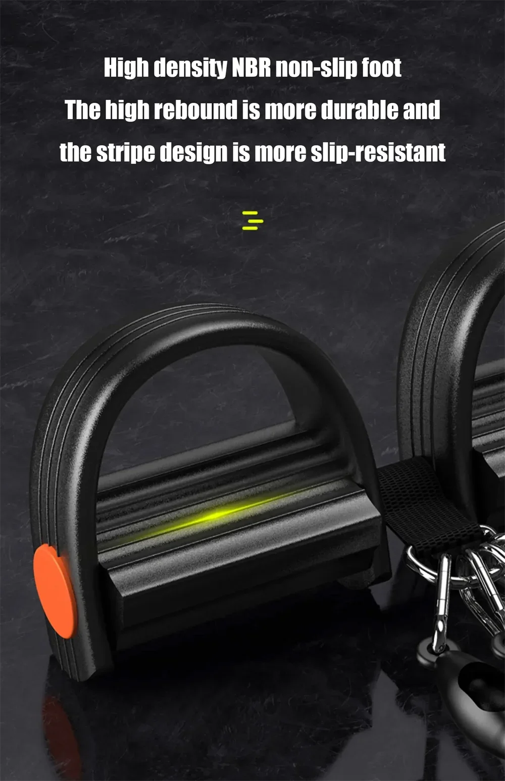 Pedal Type Tensioner Multifunctional Tension Device for men's Fitness,Back, Abdomen, and Abdominal Muscle Training, Pull Rope