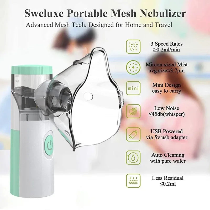 Inhaler Nebuliser Inhalator Handheld Inhale Nebulizer