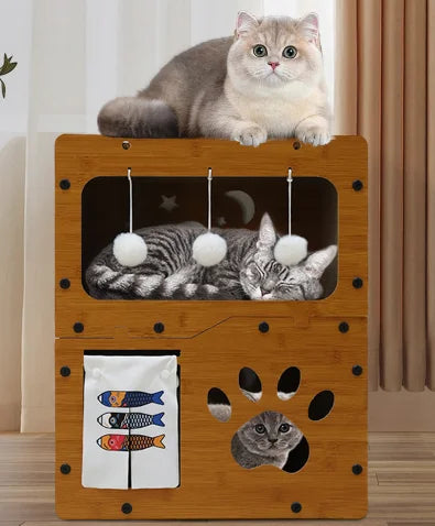 HONEY PET Cat Scratching Board Wear-resistant Scratch