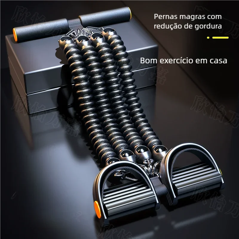 Pedal Type Tensioner Multifunctional Tension Device for men's Fitness,Back, Abdomen, and Abdominal Muscle Training, Pull Rope