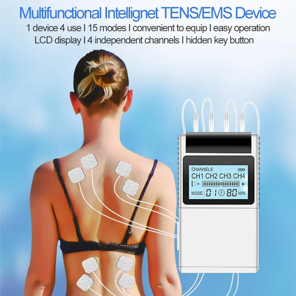 New Electronic Pulse Massager TENS EMS