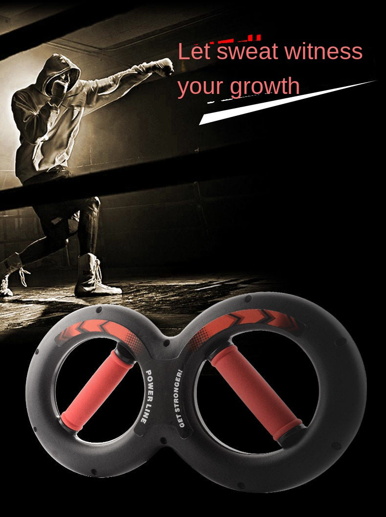 5-30kg 8-Word Chest Expander Power Wrist Device Workout Muscle Fitness Sports Equipment Gym Forearm Strength Force Exerciser