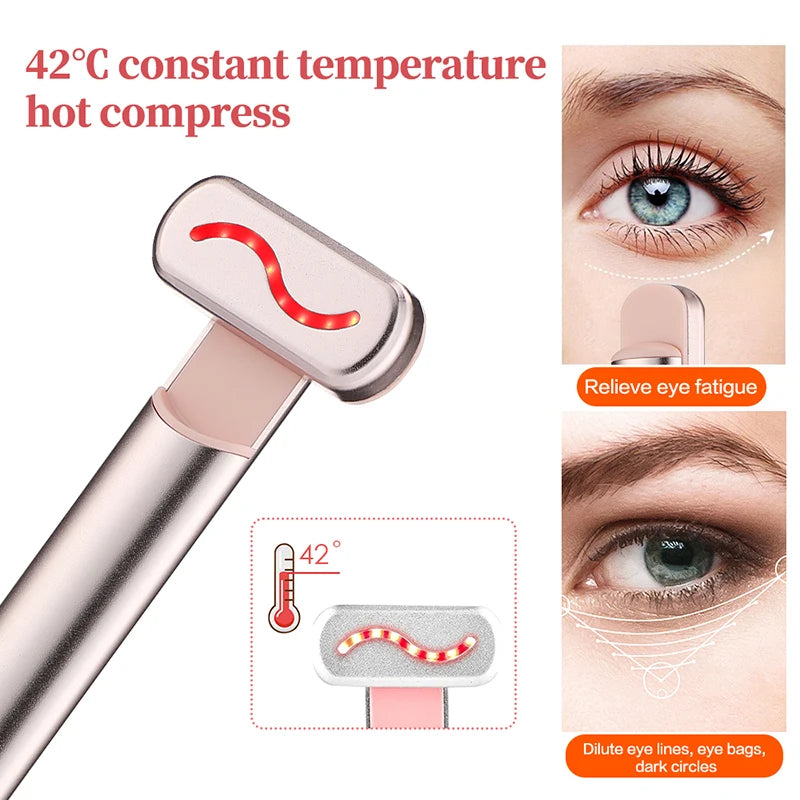EMS Microcurrent Face Lifting Device Red Light