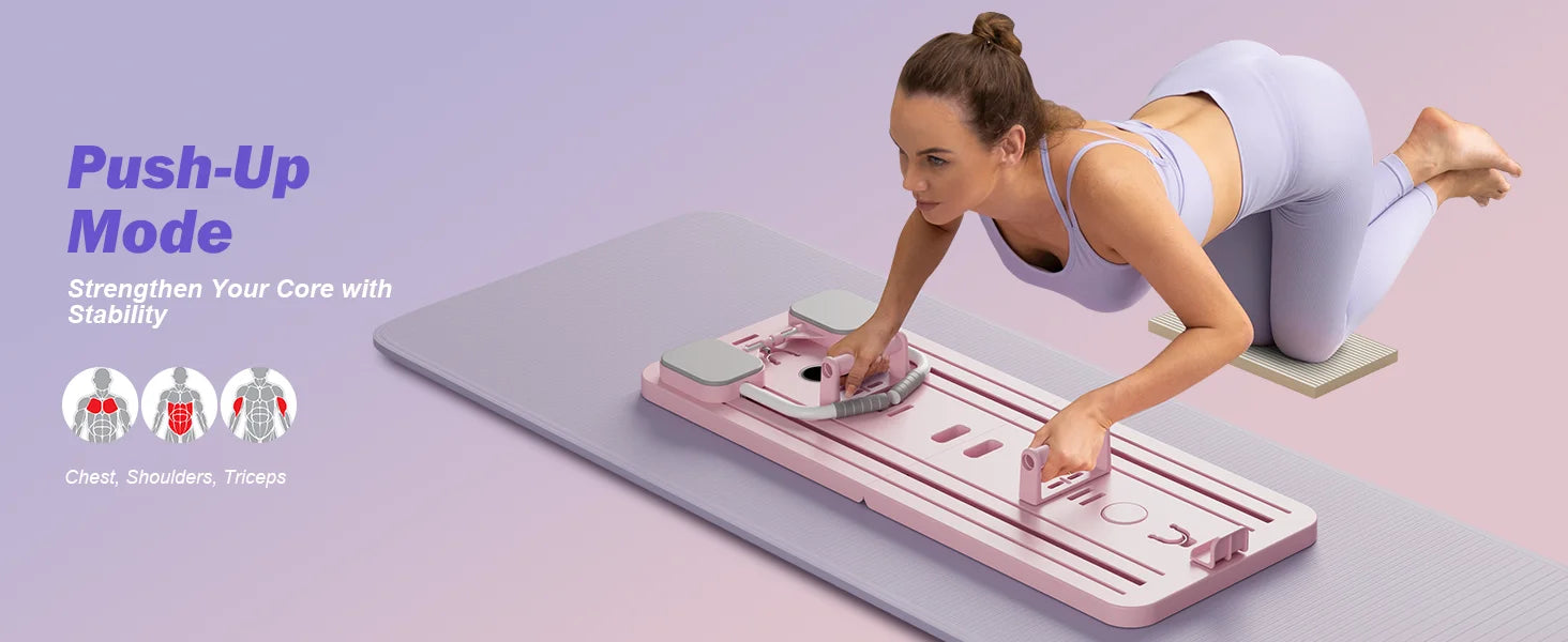 Multifunctional Abdominal Board fitness board Push up Board automatic rebound abdominal Table muscle home fitness equipment