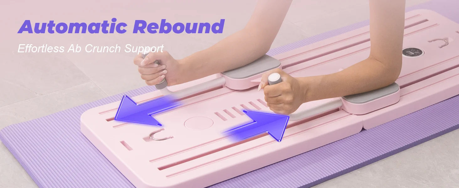 Multifunctional Abdominal Board fitness board Push up Board automatic rebound abdominal Table muscle home fitness equipment