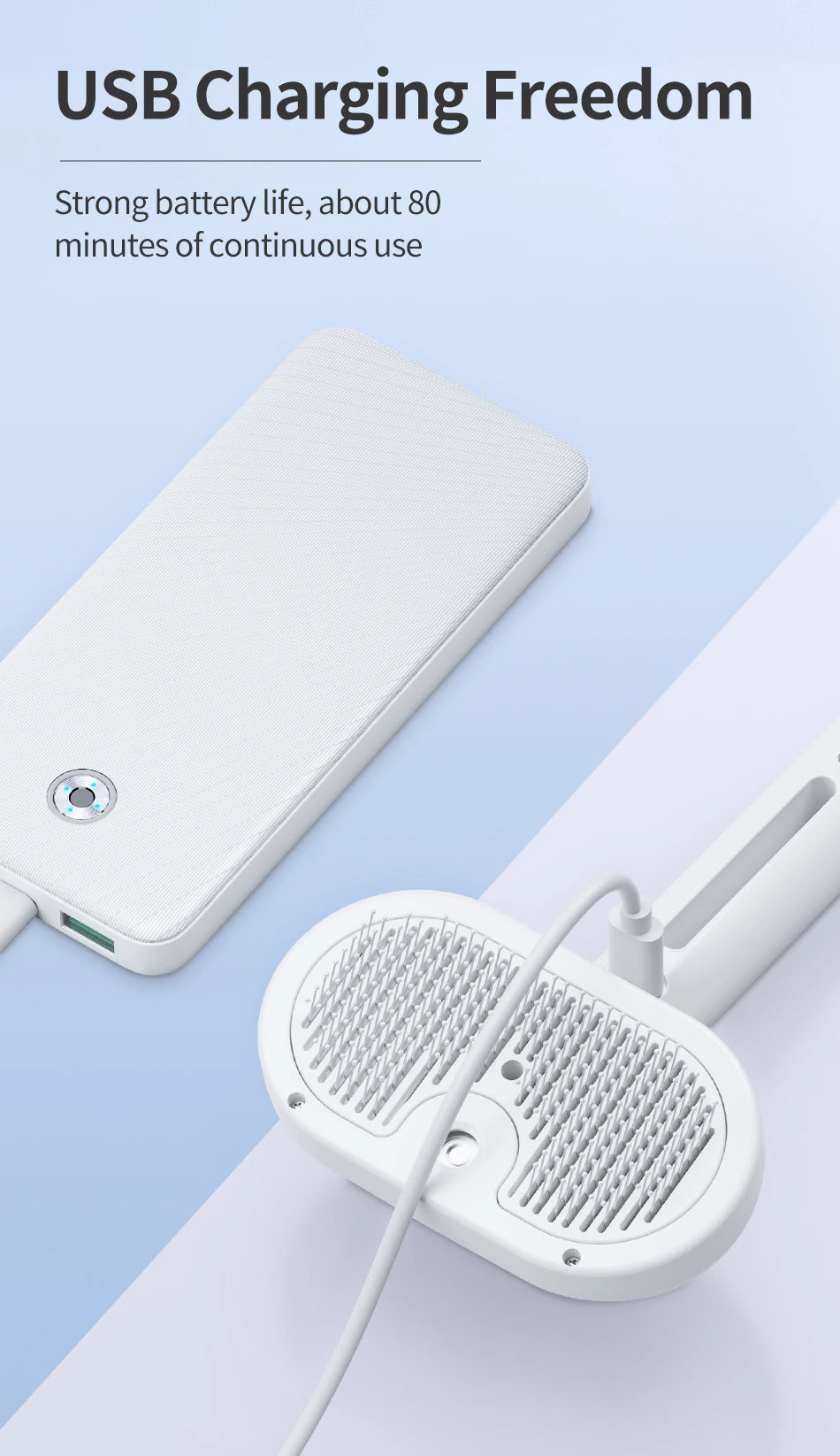 ROJECO Pet Spray Hair Comb Professional