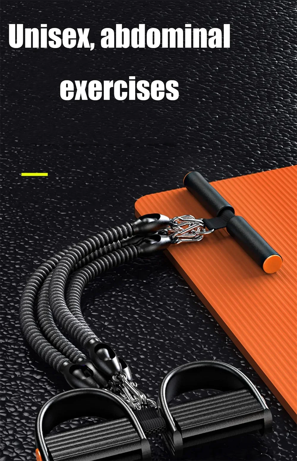 Pedal Type Tensioner Multifunctional Tension Device for men's Fitness,Back, Abdomen, and Abdominal Muscle Training, Pull Rope