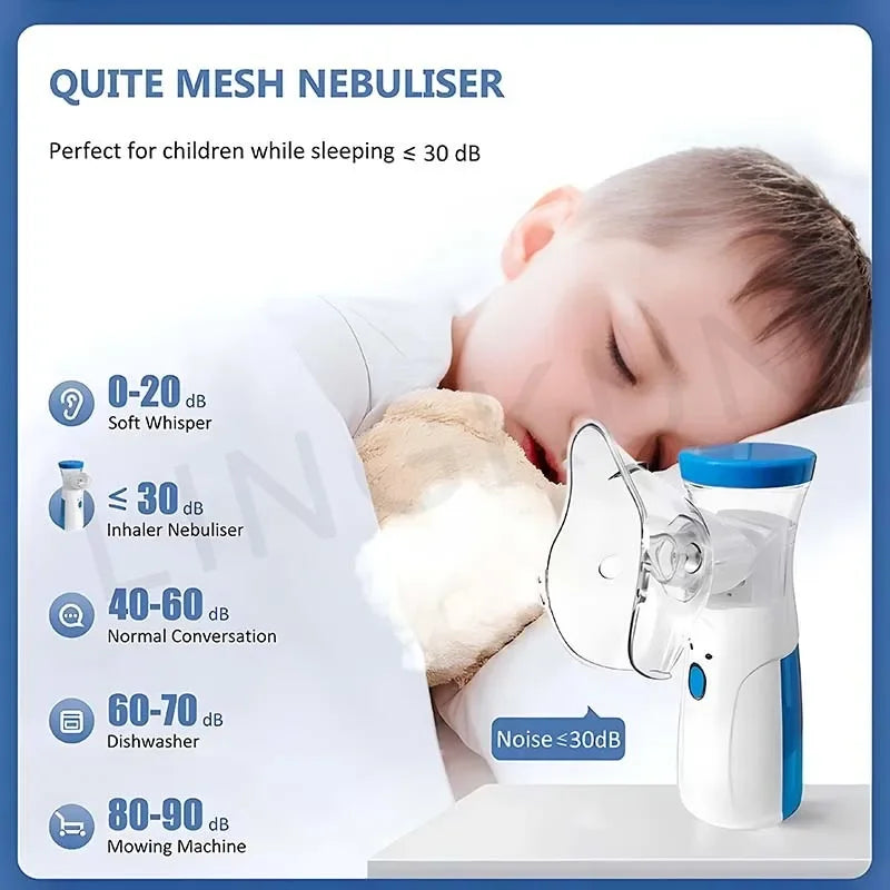 Inhaler Nebuliser Inhalator Handheld Inhale Nebulizer