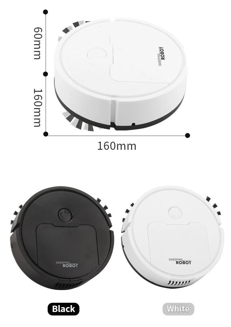 Intelligent sweeping robot suction sweeping mop 3-in-1 lazy home automatic vacuum cleaner gift Mini  sweeper