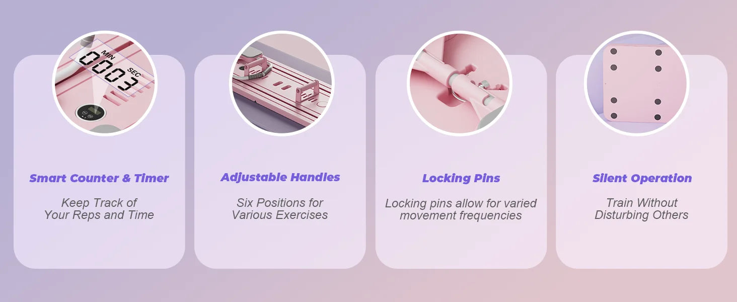 Multifunctional Abdominal Board fitness board Push up Board automatic rebound abdominal Table muscle home fitness equipment