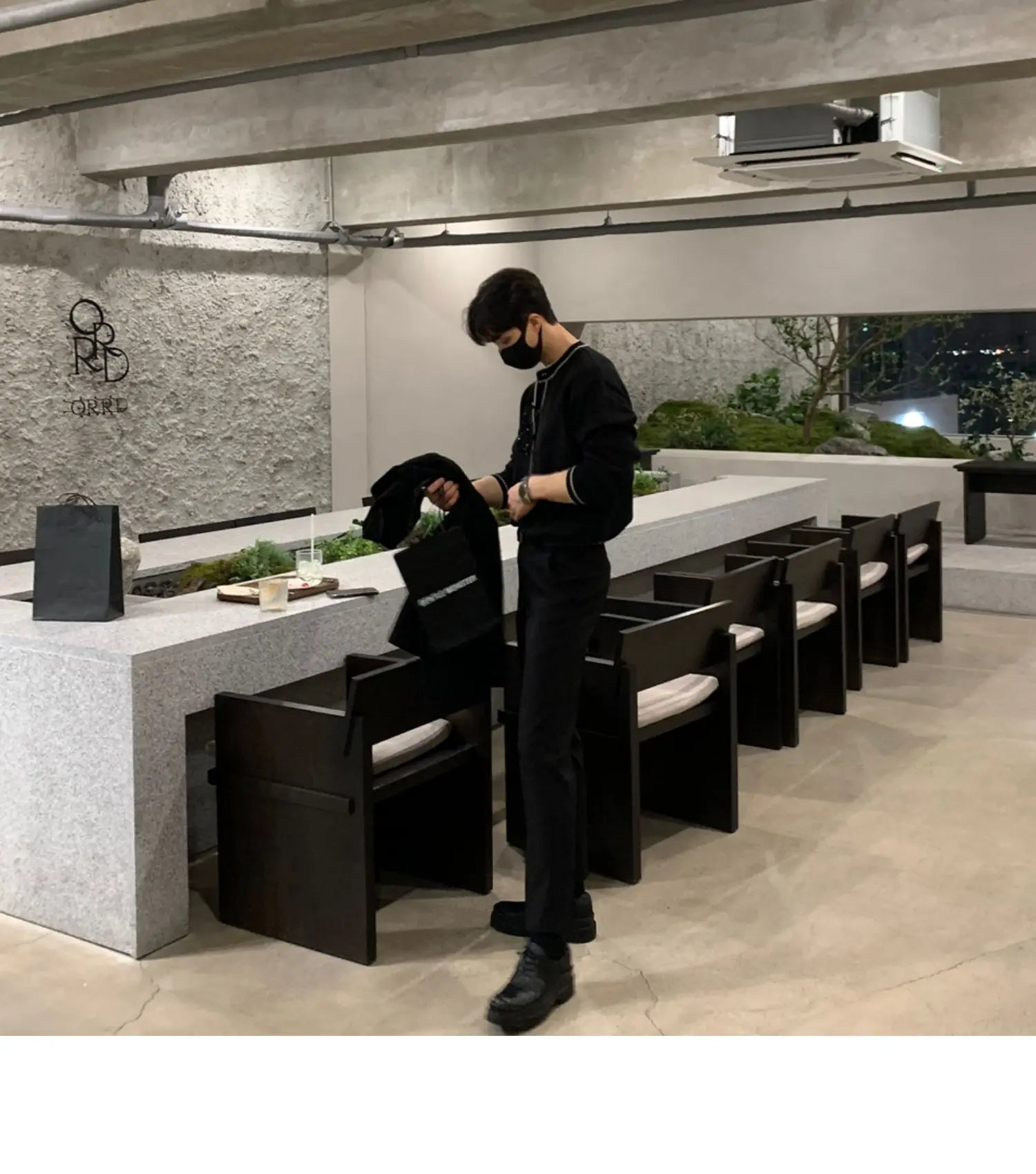 Fashionable Zipper Knitted Sweater Men's