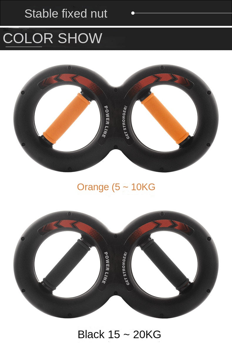 5-30kg 8-Word Chest Expander Power Wrist Device Workout Muscle Fitness Sports Equipment Gym Forearm Strength Force Exerciser