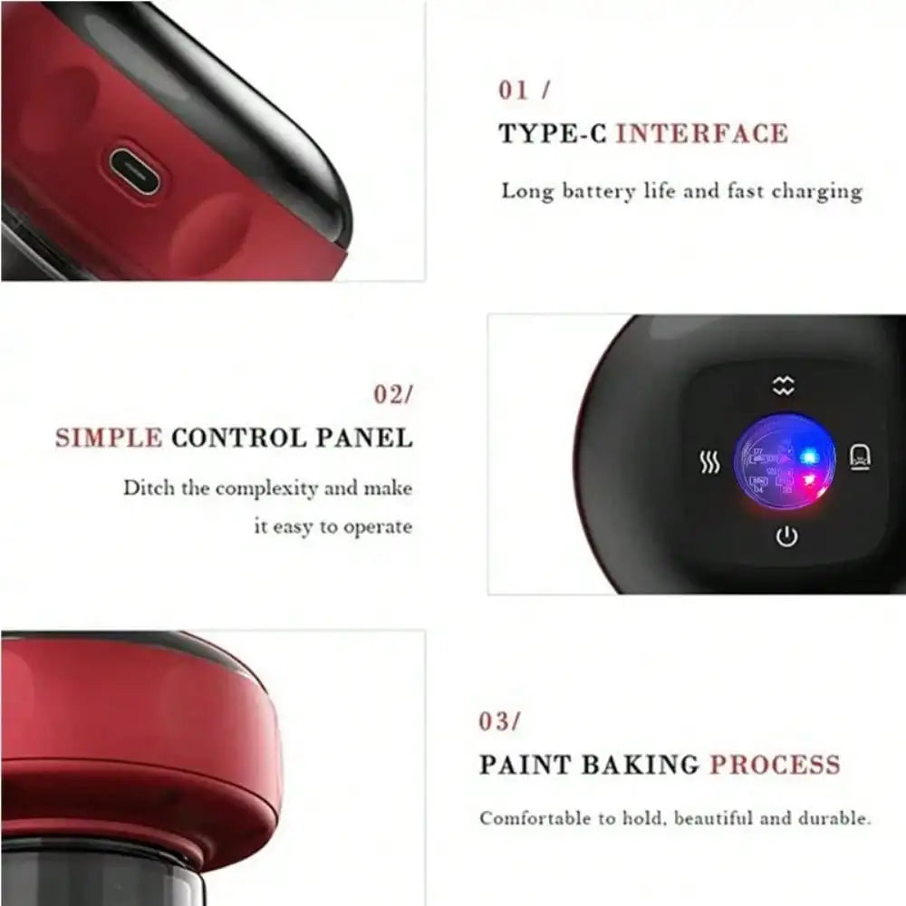 Electric Vacuum Cupping, Scraping, Skin Massage Device