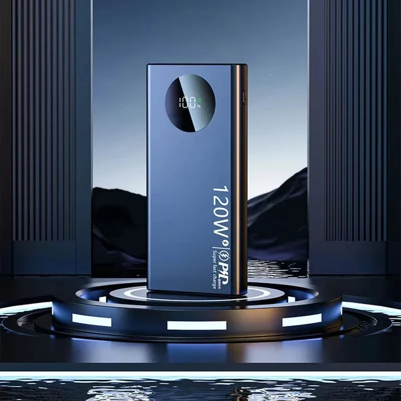 Xiaomi 120W 50000mAh High Capacity Power Bank Fast Charging Powerbank Portable Battery Charger For iPhone Samsung Huawei 2025New