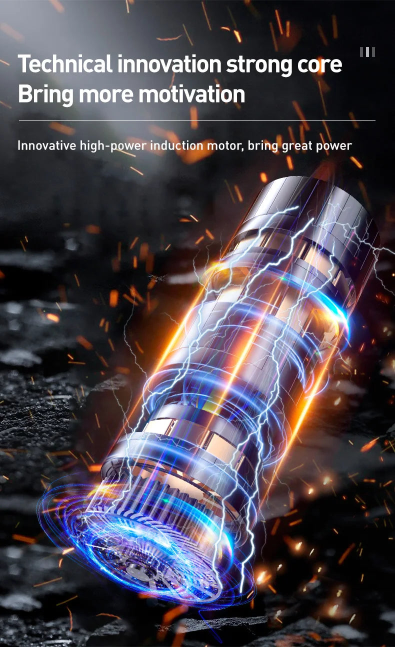 Xiaomi Youpin Car Vacuum Cleaner Powerful Cleaning Machine Strong Suction Handheld For Car Home Portable Wireless Cleaner New Mi