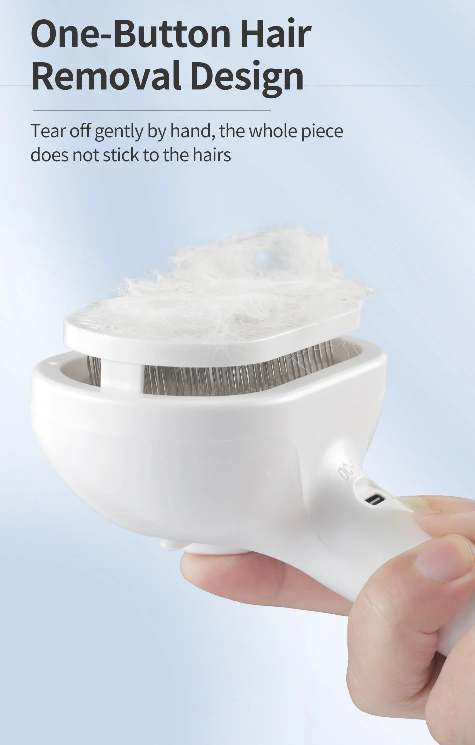 ROJECO Pet Spray Hair Comb Professional