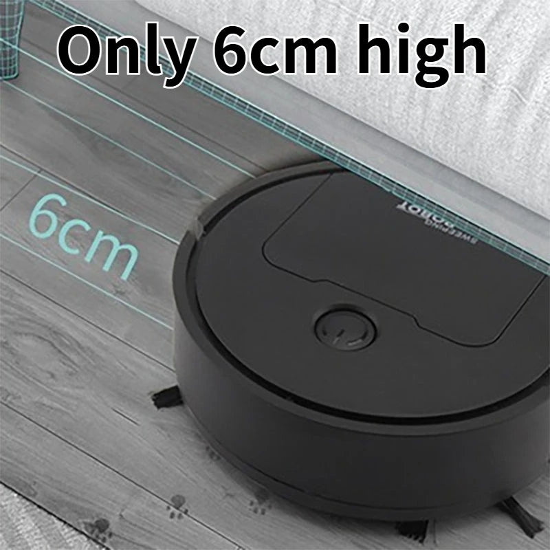 Intelligent sweeping robot suction sweeping mop 3-in-1 lazy home automatic vacuum cleaner gift Mini  sweeper