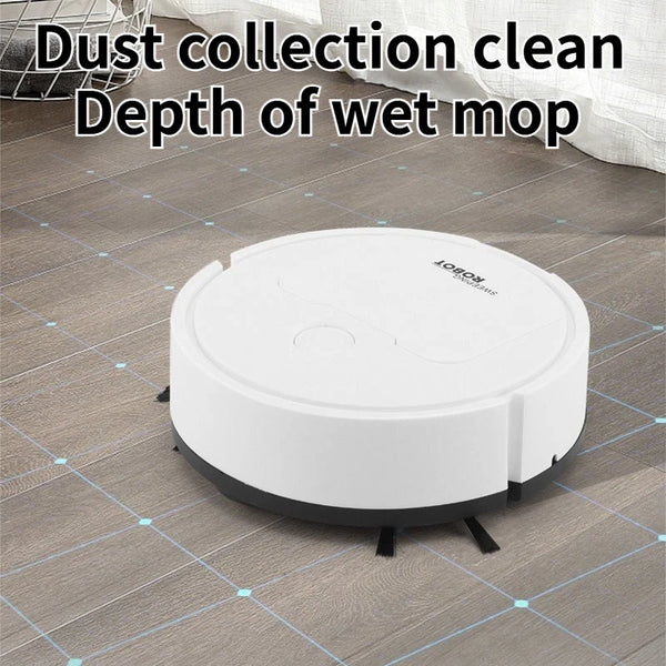 Intelligent sweeping robot suction sweeping mop 3-in-1 lazy home automatic vacuum cleaner gift Mini  sweeper