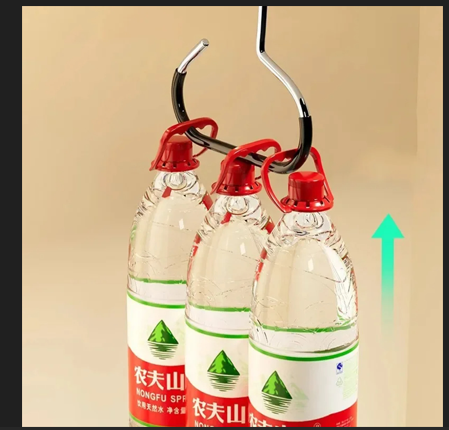 Circle Ring Hat Hanger 8 Hats Display Rack Baseball Cap Organizer Scarf Towel Tie Storage Holder for Closet Bedroom Saving Space